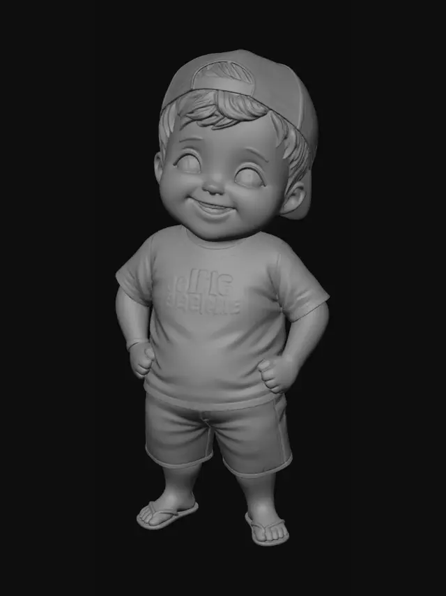 3D model for Little Sunshine in a Red Cap