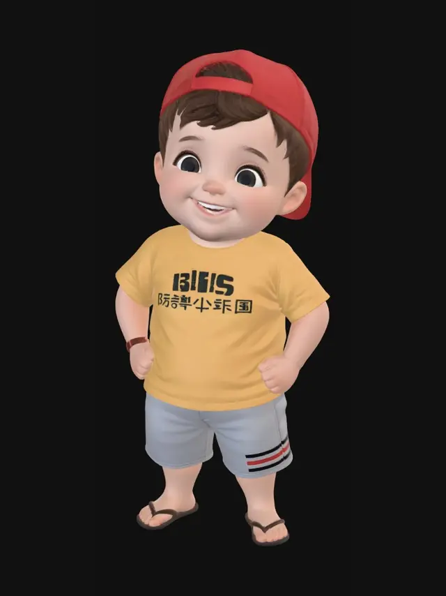 3D model for Little Sunshine in a Red Cap