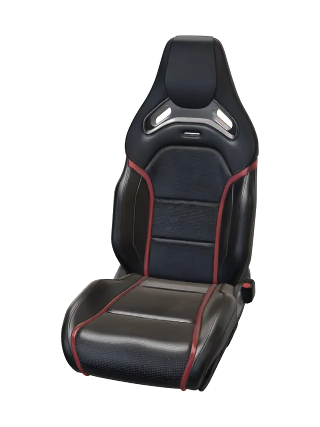 3D model for Black and Red Racing Bucket Seat