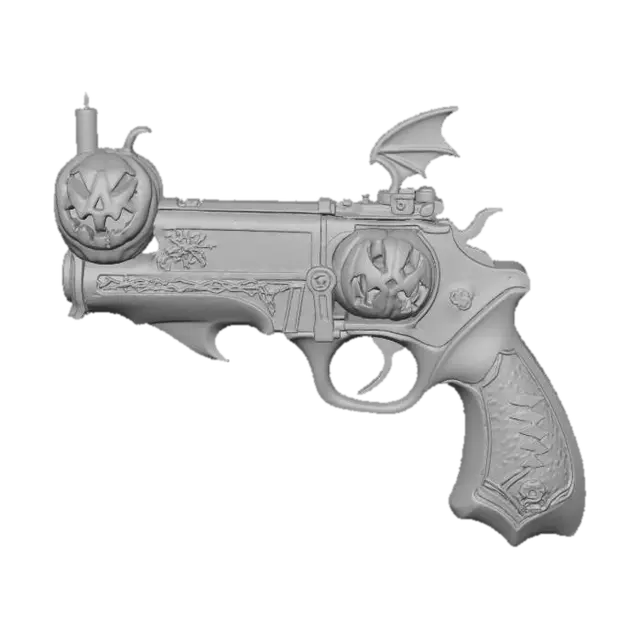 3D model for Jack-O'-Lantern Revolver