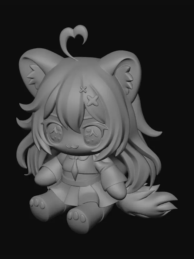3D model for Starlight Kitten