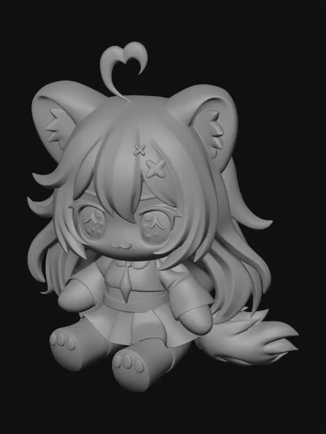 3D model for Starlight Kitten