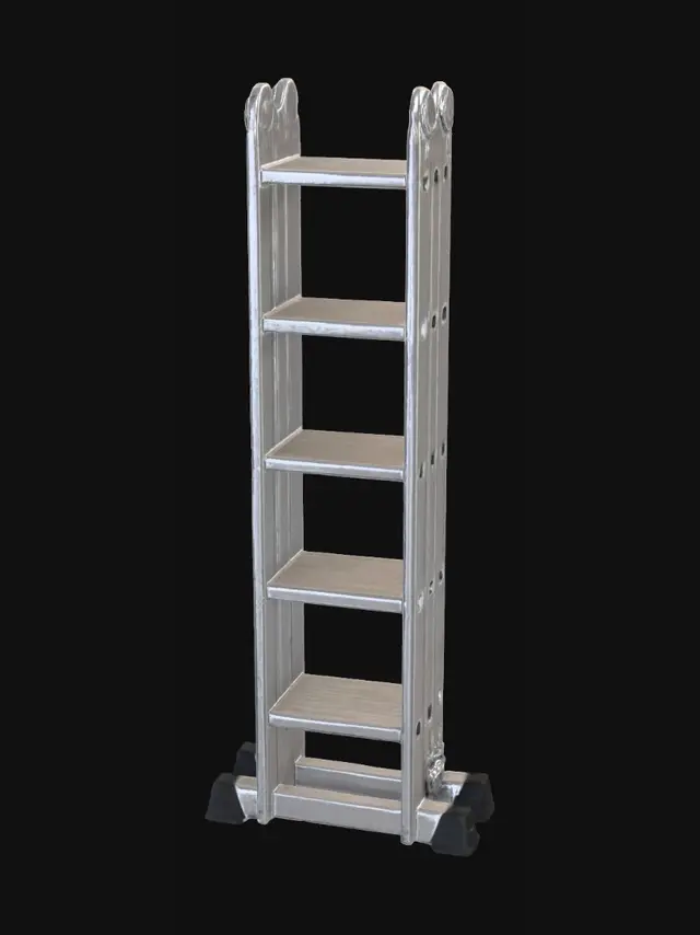 Model On Ladder Free Ladder 3D Models - Download Instantly | Meshy