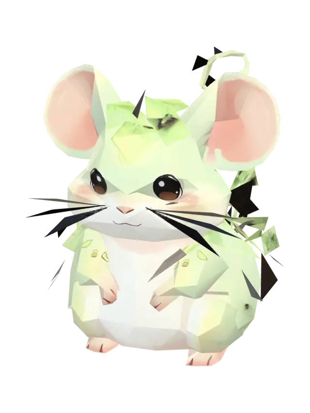 3D model for Meadow Crown Mouse