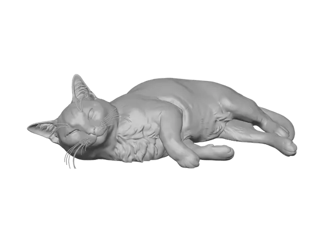 3D model for Sleepy Silver Whiskers