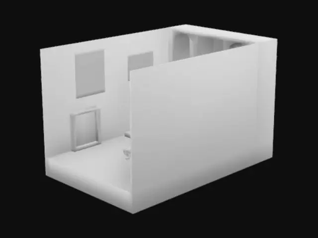 3D model for D'Annunzio_ la stanza dell'esteta