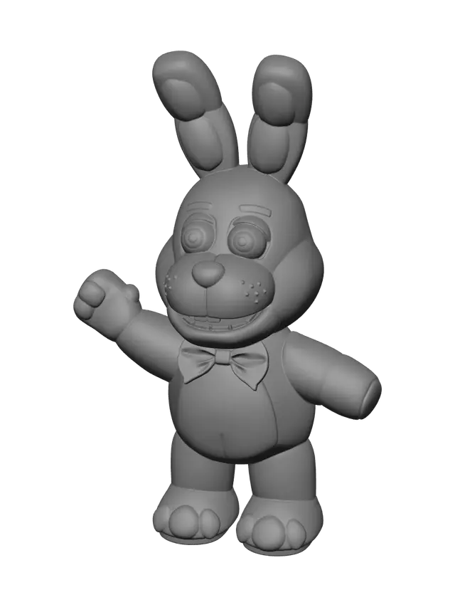 3D model for Modern Bonnie Plush