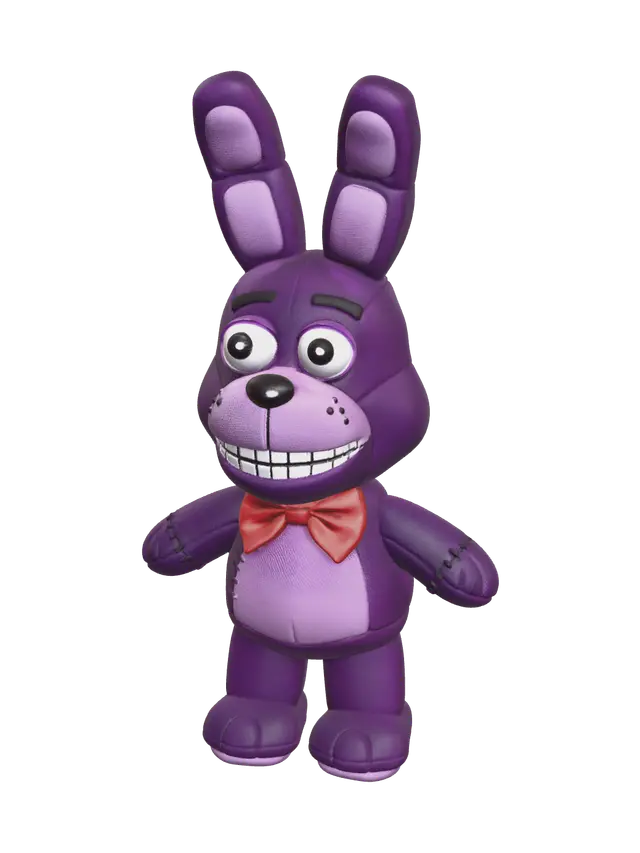 3D model for Stylized Bonnie Plush