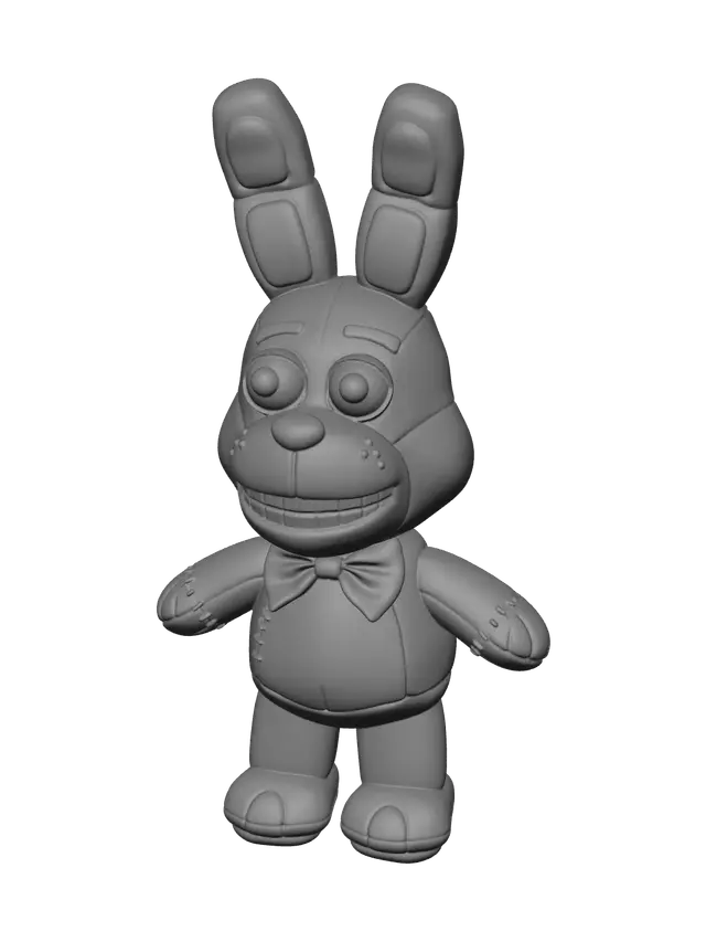 3D model for Stylized Bonnie Plush