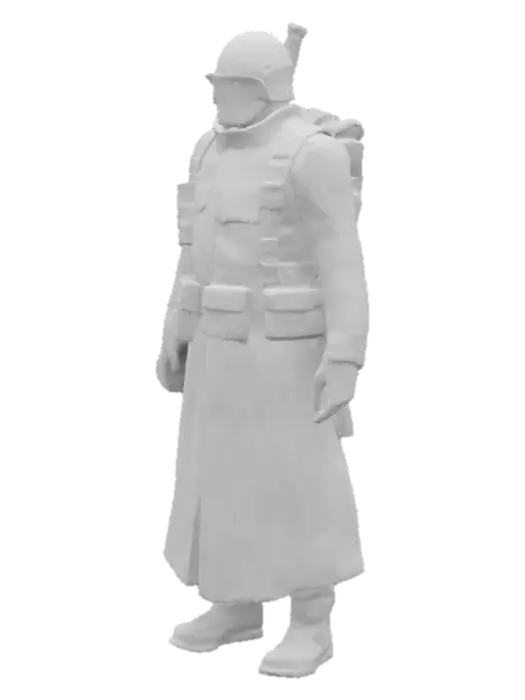3D model for Sentinel of the Wasteland