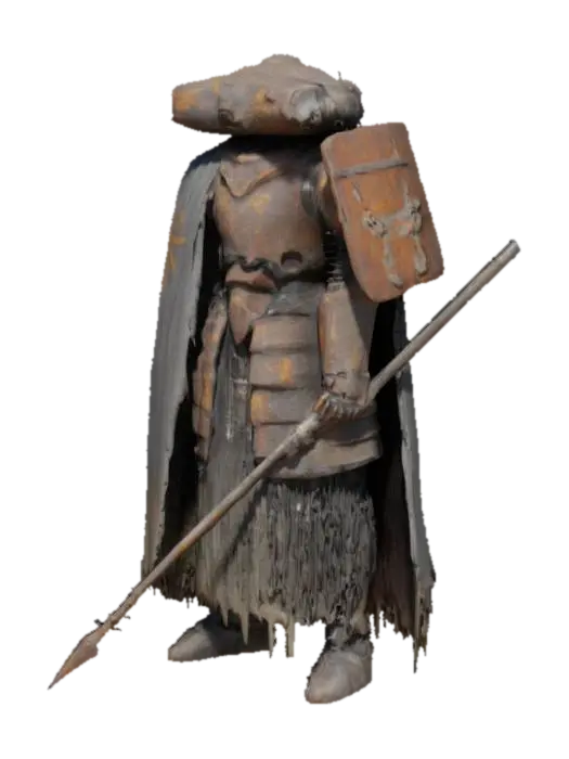 3D model for Rustic Guardian