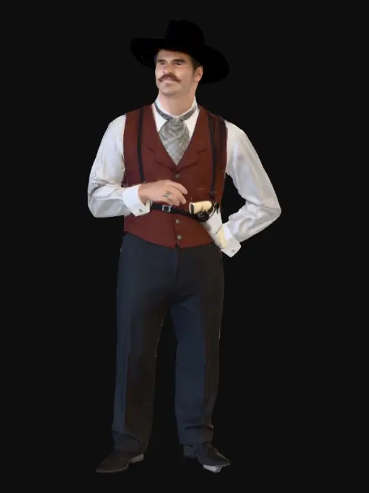 3D model for Doc Holiday Kilmer