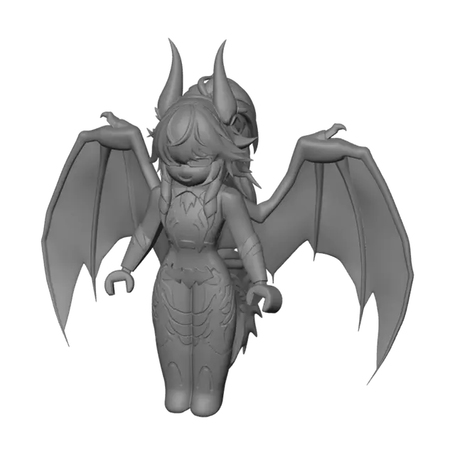 3D model for Violet Nightwing