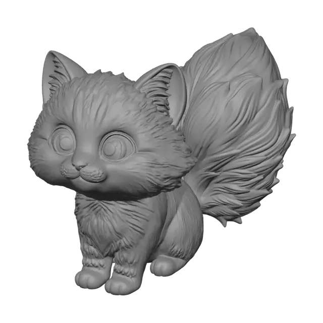 3D model for Ginger Whiskers