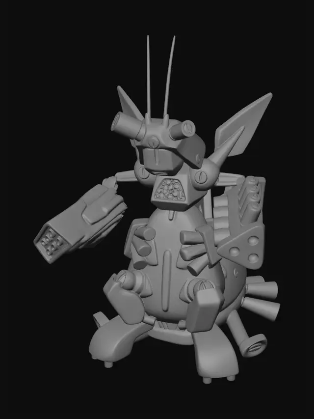 3D model for Verdant Fury Mech