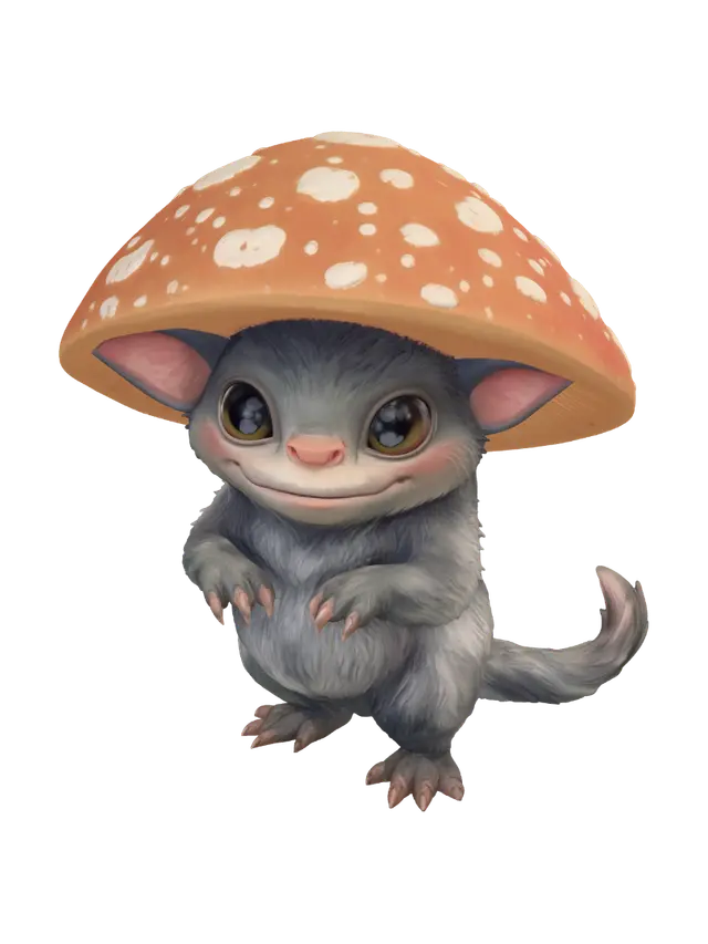3D model for Mushroom Sprite