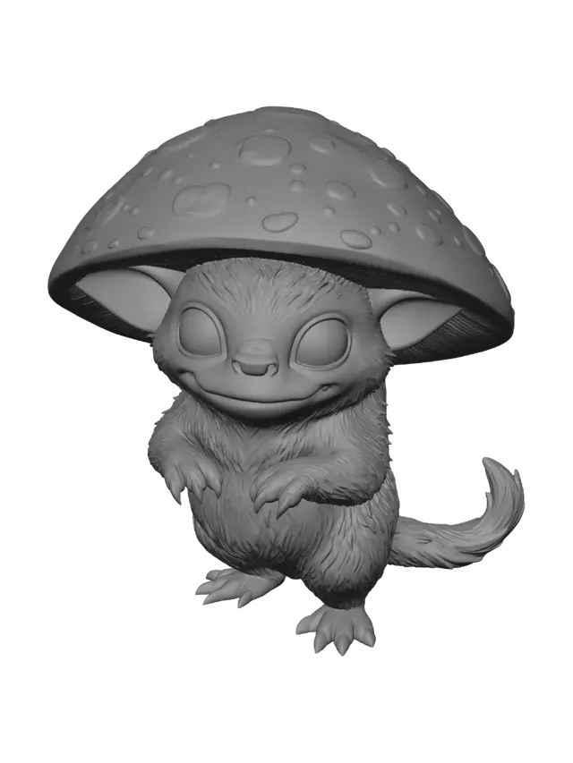 3D model for Mushroom Sprite