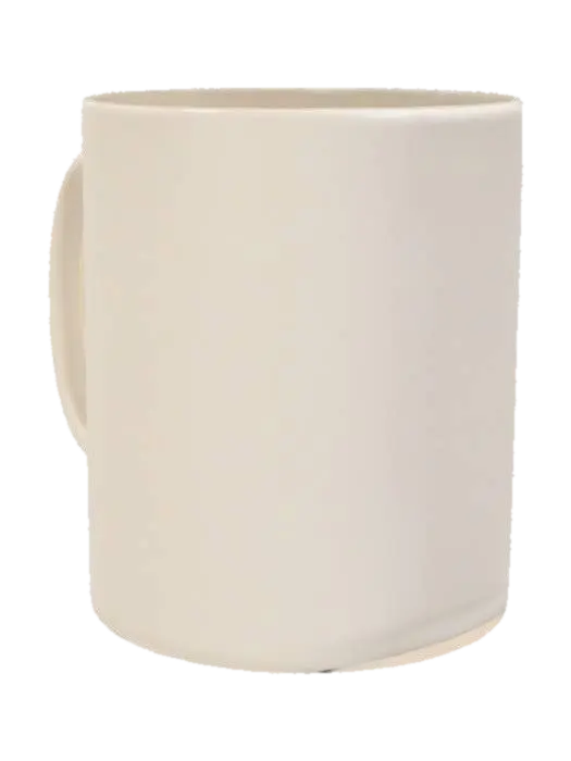 White Mug - Drinkware 3D model, vytvořený pomocí AI