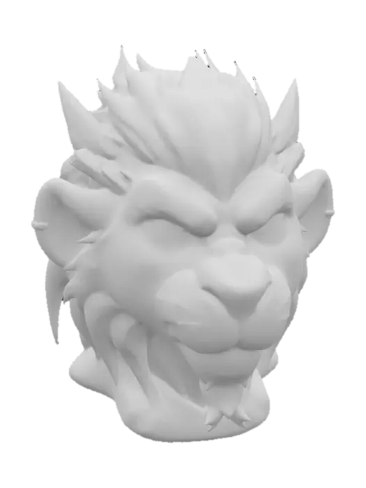 3D model for Fierce Majesty