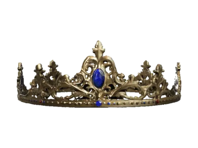 a crown worn by the best 3d artist in the world 3D model, vytvořený pomocí AI