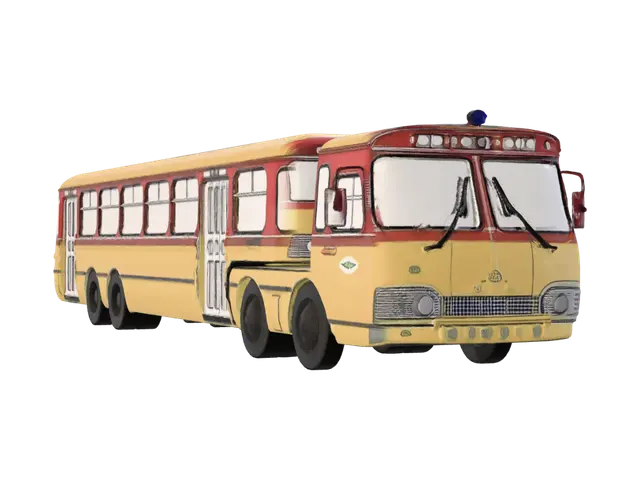 3D model for ЛиАЗ-680 (аэродромный)