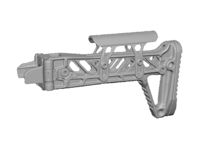 3D model for Obsidian Arms Custom Stock W/ Cheekpad