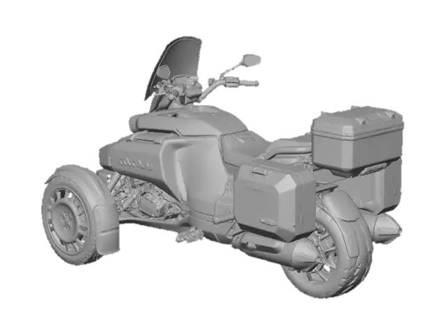 3D model for Can-Am Spyder Canyon Redrock Trike