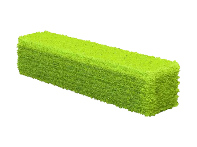 Hedgerow Bush Modular - Shrub 3D model, vytvořený pomocí AI
