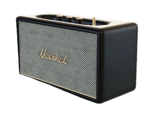 Marshall Vintage Guitar Amp style tabletop speaker - Audio 3D model, vytvořený pomocí AI