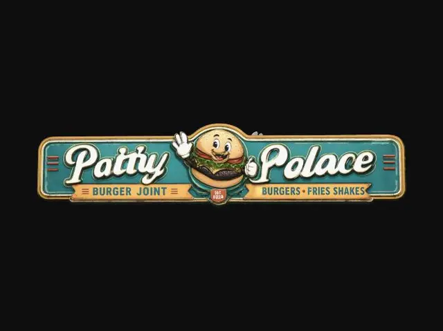 3D model for Patty Palace Burger Joint Sign