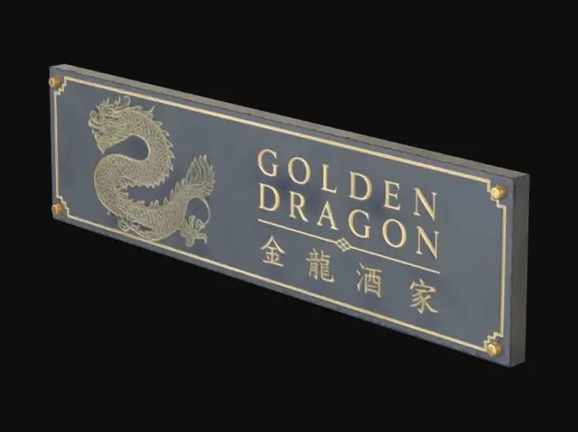 3D model for Golden Dragon