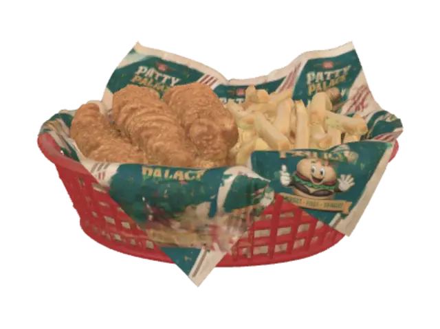 3D model for Patty Palace Chicken Tenders and Fries