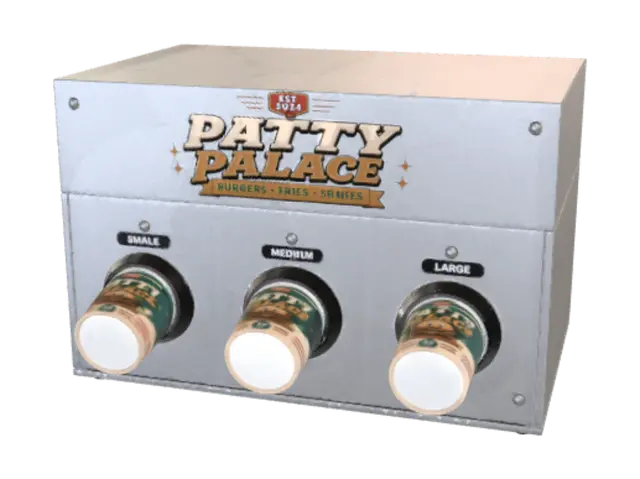 Triple Cup Dispenser - Palace 3D model, vytvořený pomocí AI