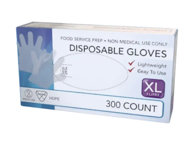 3D model for Box of XL Disposable Gloves (300 Count)
