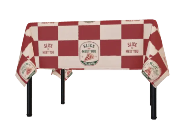 3D model for Slice to Meet You Pizzeria Tablecloth