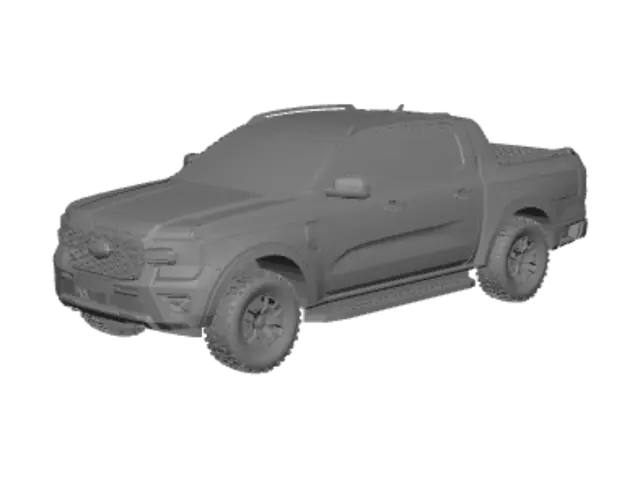 3D model for 2023 Ford Ranger Wildtrak
