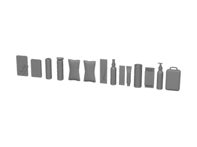 3D model for First Aid Essentials Lineup