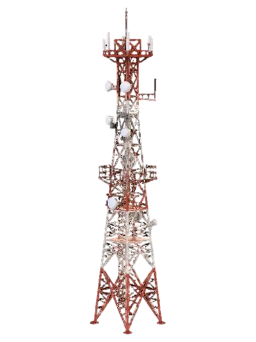 Lone Tower - Isolated 3D model, vytvořený pomocí AI