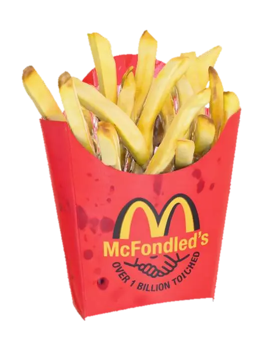Small McFondleds Fries - Popular 3D model, vytvořený pomocí AI