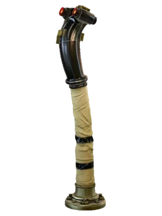 WW2 Fighter Pilot Flight Stick 3D model, vytvořený pomocí AI