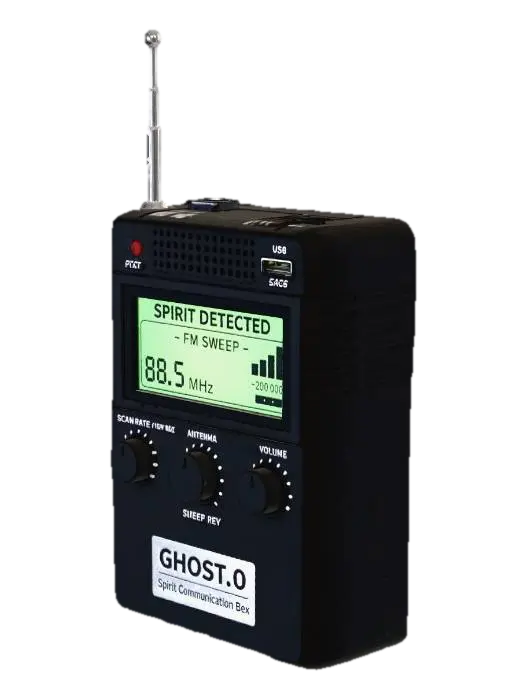 GHOST.0 Spirit Communication Box - Paranormal 3D model, vytvořený pomocí AI