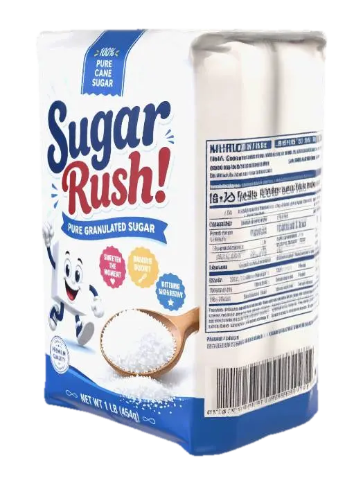 Sugar Rush! 3D model, vytvořený pomocí AI
