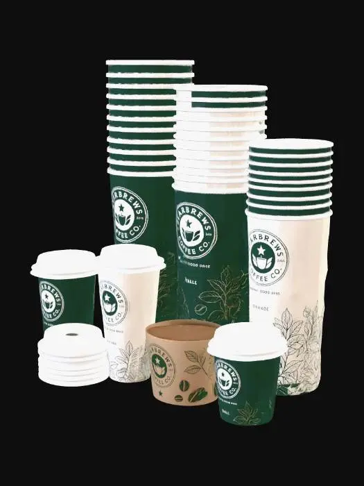 3D model for Starbrews Coffee Cup Collection