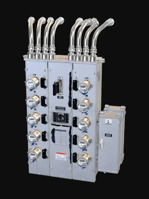 3D model for Industrial Electrical Distribution Cabinet