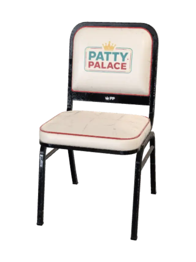 Patty Palace Chair - Pattypalace 3D model, vytvořený pomocí AI
