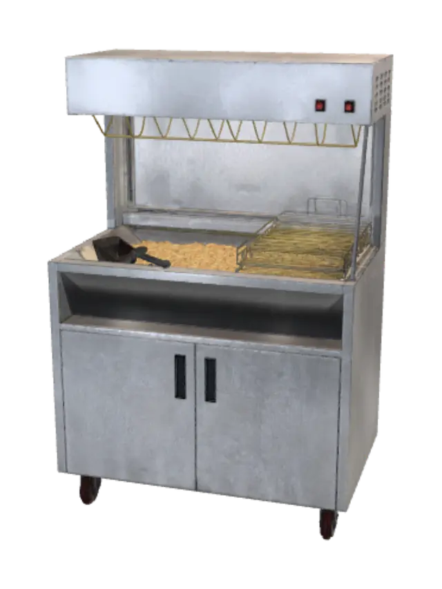 3D model for Industrial French Fry Station