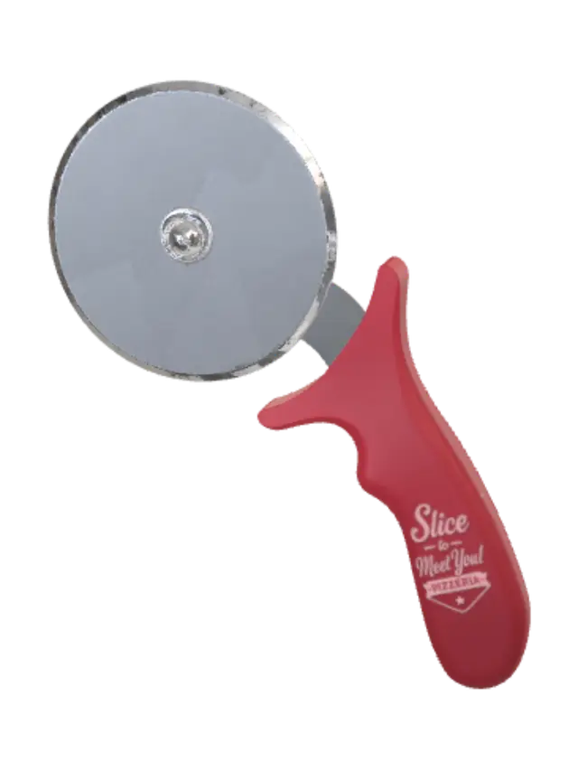3D model for Red Pizza Cutter