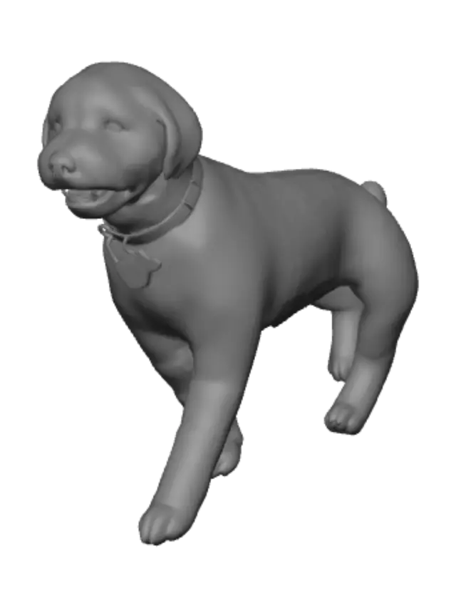 3D model for Curly Cream Companion