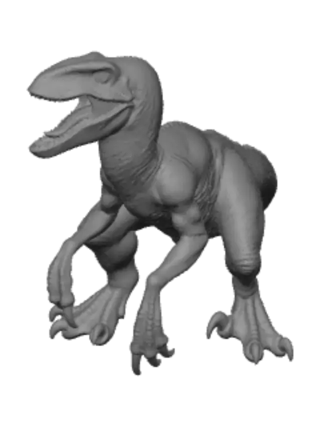 3D model for Raptor in Motion