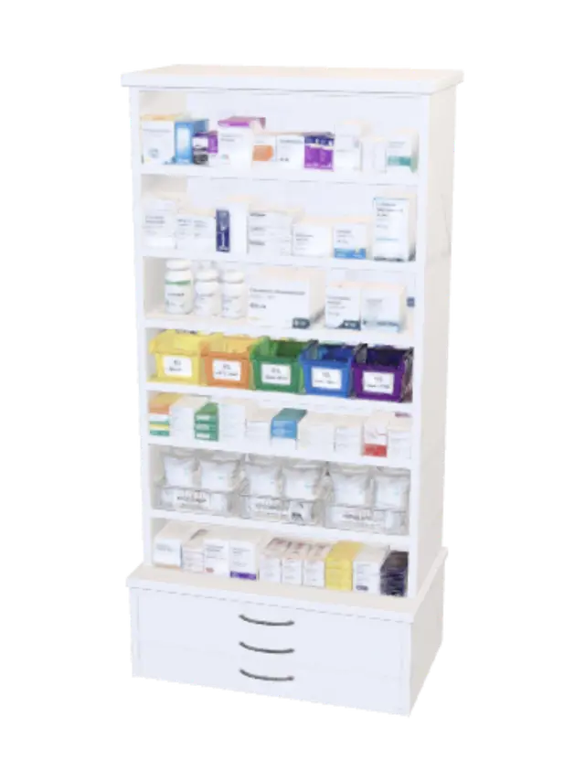 3D model for Pharmacy Medicine Cabinet